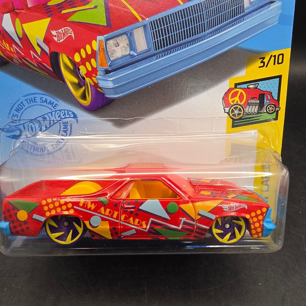 Hot Wheels '80 El Camino Red 2021 HW Art Cars 3/10 - Picture 2 of 3
